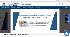 Desktop Screenshot of crenshawhyundai.net