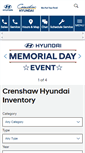 Mobile Screenshot of crenshawhyundai.net